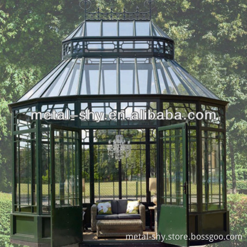 Metal Steel Garden Pavilion Gazebo Green House